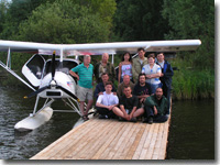MAI-223 hydroplane test. Seadrome “Dubna” TsAGI, 2005