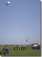 К-1500 гибридный аэростат для обучения парашютистов